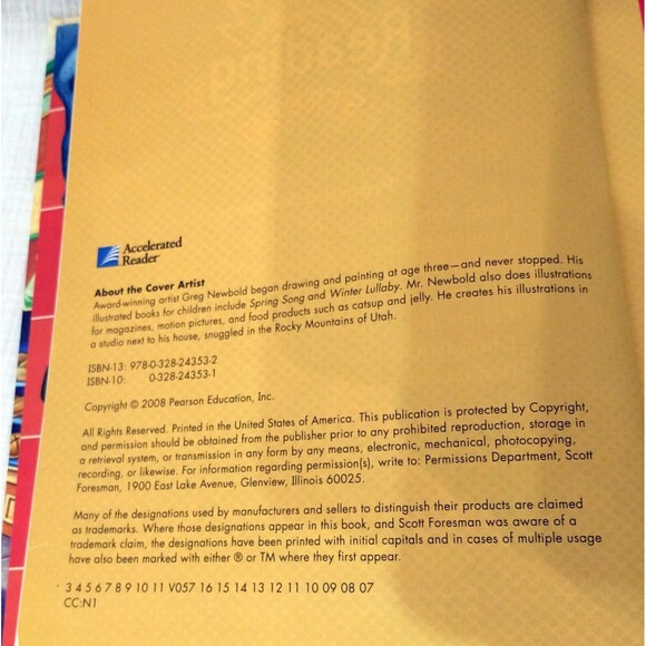 Reading Street 2008 Student Edition Hardcover Grade 5 by Peter Afflerbach - Picture 5 of 9